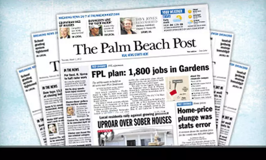 A letter to the editor that the Palm Beach Post refused to publish